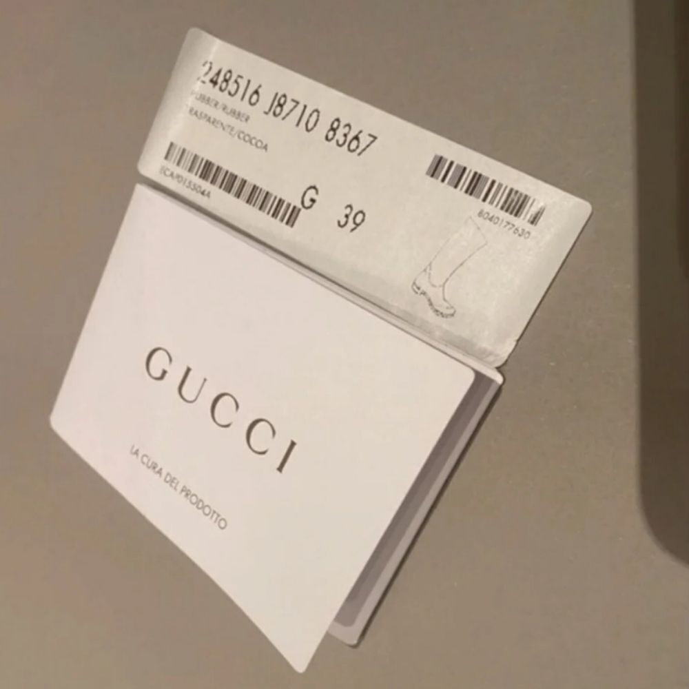 Gucci GG Monogram Rain Boots - Picture 4 of 6